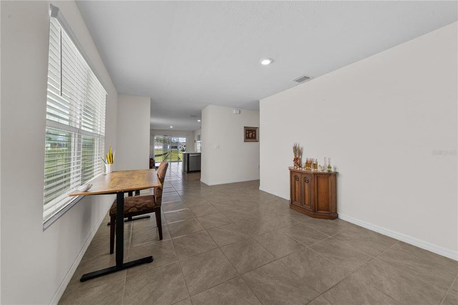 Furnished interior view inside a new home in Avalon Woods, Newberry (Image 15).