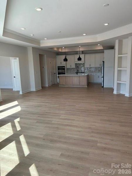 Spacious, unfurnished interior of a new home in The Courtyards at Hodges Farm, Charlotte (Image 10).