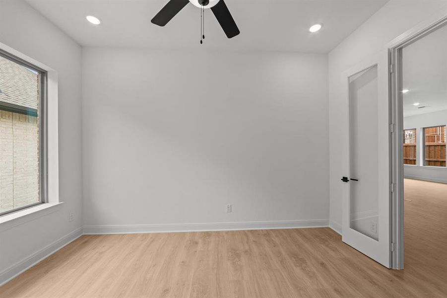 Spacious, unfurnished interior of a new home in South Pointe  Cottage Series, Mansfield (Image 20).