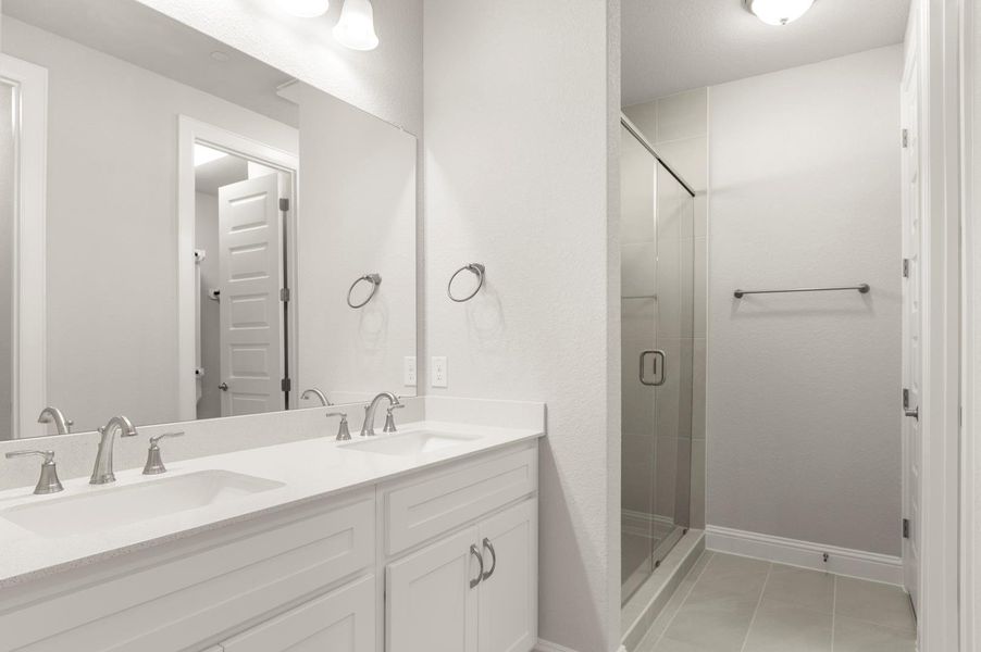Furnished interior view inside a new home in Clear Creek, Round Rock (Image 6).