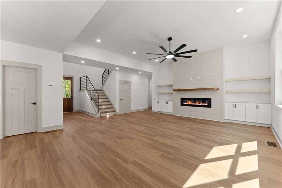 Spacious, unfurnished interior of a new home in , Baldwin (Image 53).