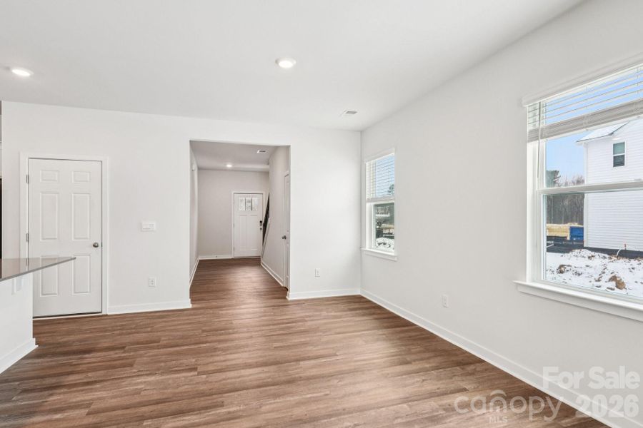 Spacious, unfurnished interior of a new home in Zion Springs, Hickory (Image 40).