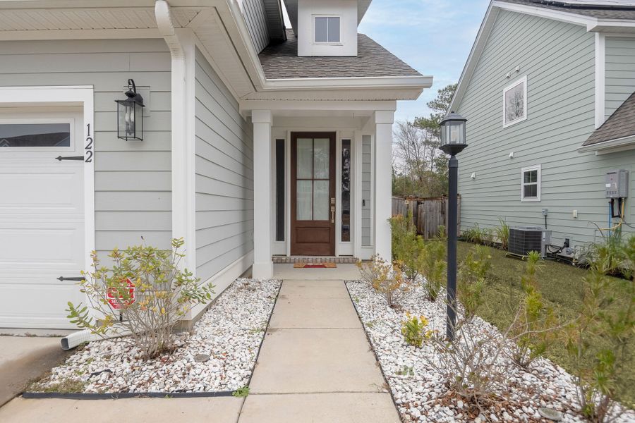 Exterior details and patio area of a home in Abbey Walk, Moncks Corner (Image 29). Exterior details and patio area of a home in Abbey Walk, Moncks Corner (Image 29).