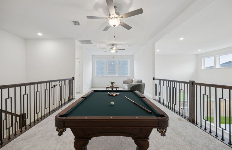 Representative furnished interior of a home built from the Electra by Pulte Homes in Pinnacle at Legacy Hills, Celina (Image 13).