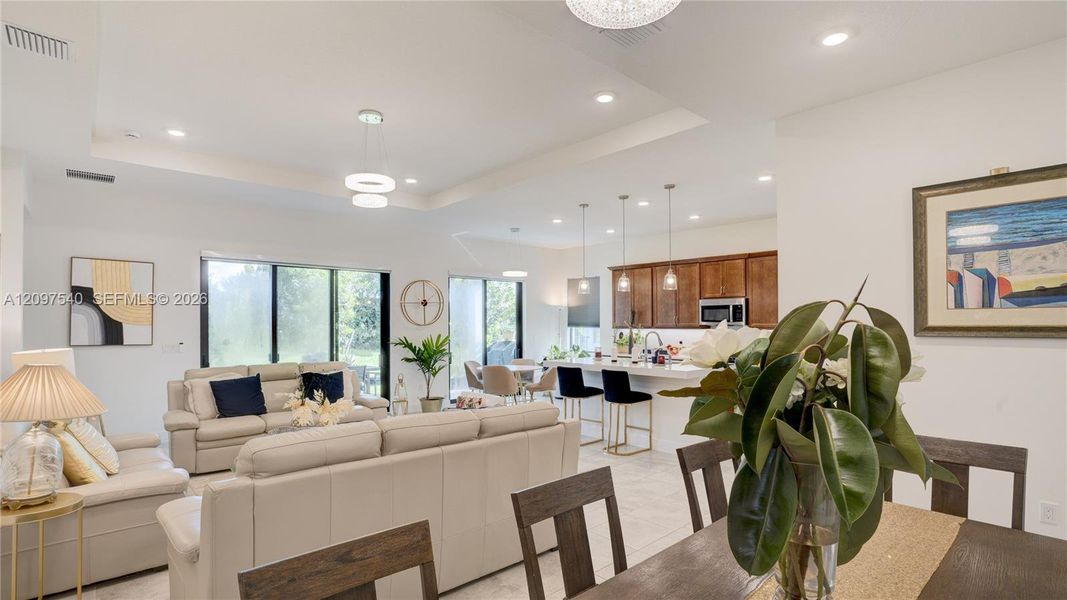 Furnished interior view inside a new home in , Westlake (Image 14).