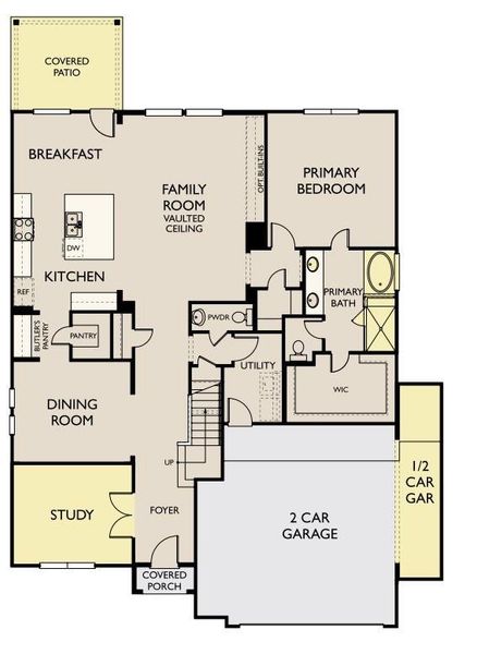 The Aubrey Floor plan