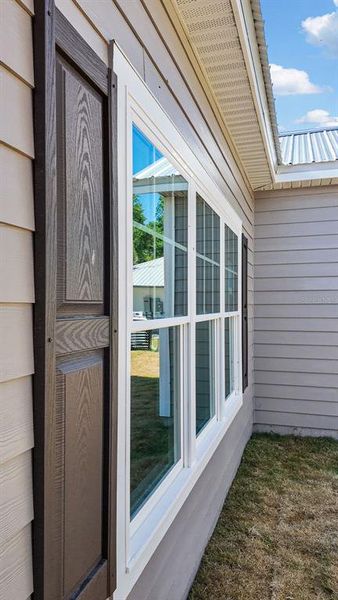 Exterior details and patio area of a home in , Trenton (Image 31).