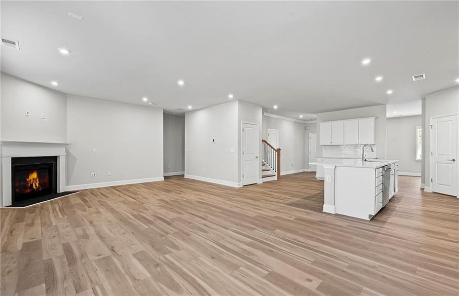 Spacious, unfurnished interior of a new home in Anderson Point, McDonough (Image 8). Spacious, unfurnished interior of a new home in Anderson Point, McDonough (Image 8).