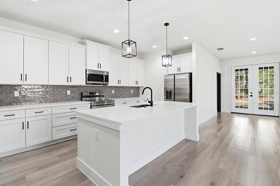 Furnished interior view inside a new home in , Ocala (Image 7).