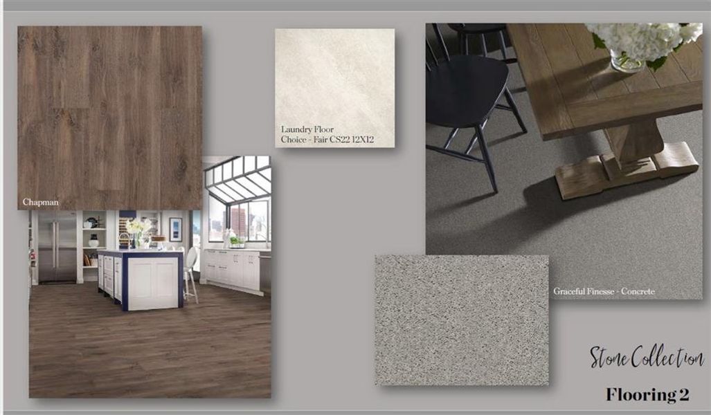 Sample of building materials used in homes in IveyBrooke, Alpharetta (Image 27).