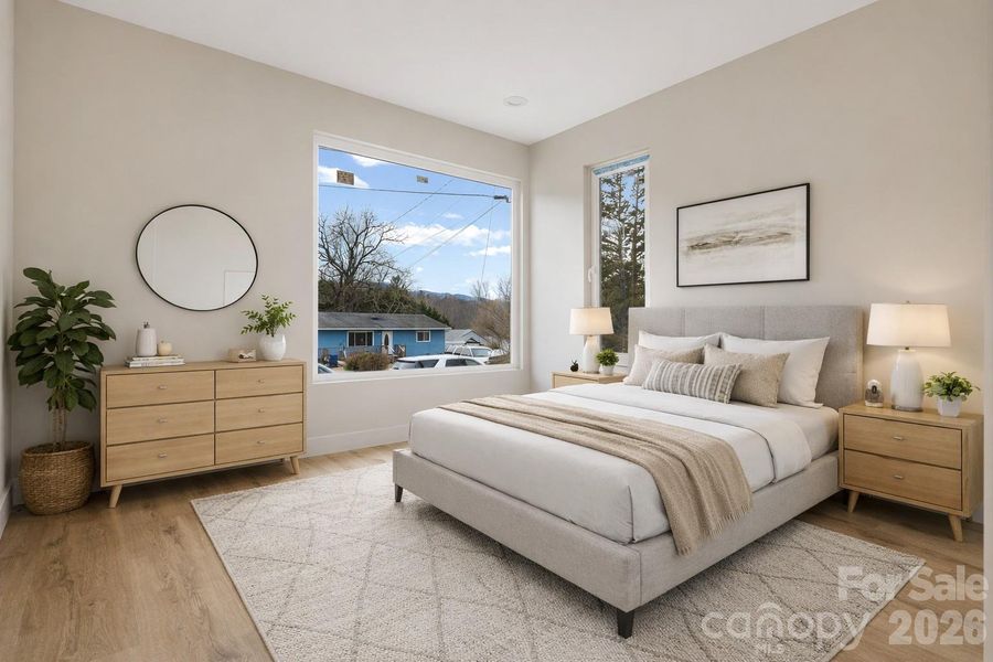 Furnished interior view inside a new home in , Black Mountain (Image 17).