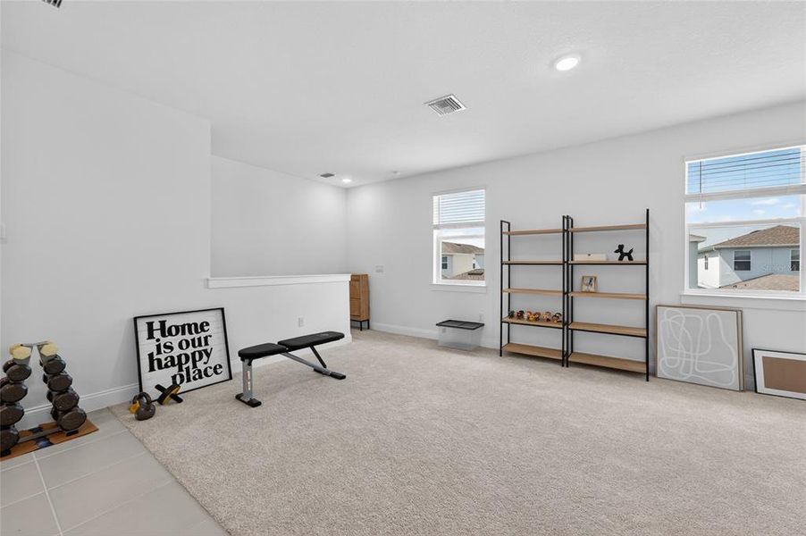 Furnished interior view inside a new home in , Winter Garden (Image 54).