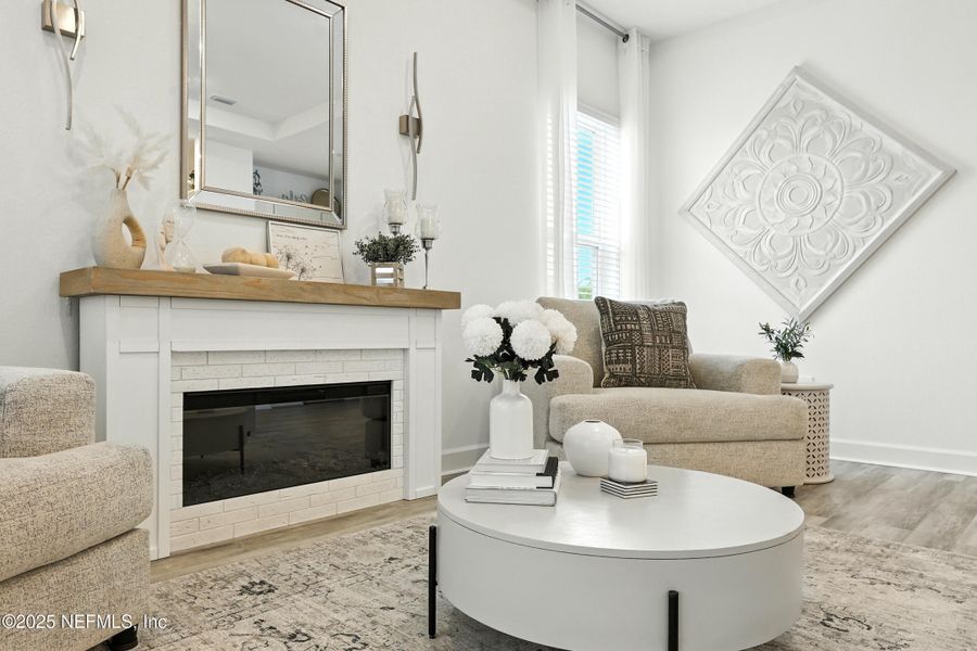 Furnished interior view inside a new home in Reverie at TrailMark, St. Augustine (Image 2). Furnished interior view inside a new home in Reverie at TrailMark, St. Augustine (Image 2).