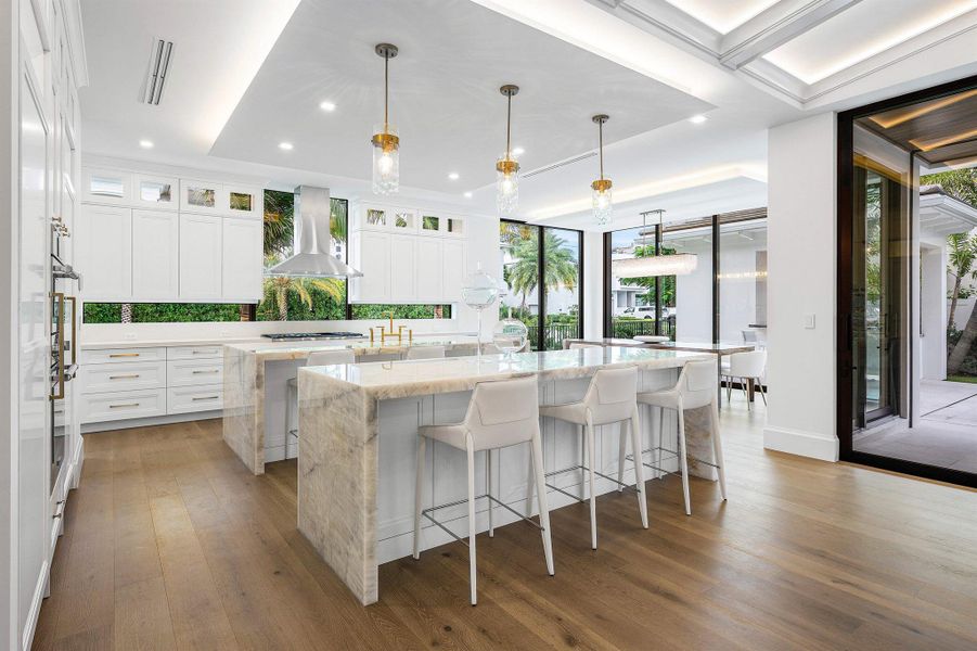 Furnished interior view inside a new home in , Boca Raton (Image 16).