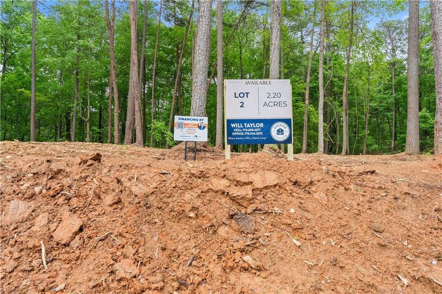 Site preparation for new homesites in , Talking Rock (Image 9).