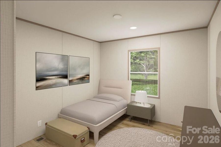 Furnished interior view inside a new home in , Hays (Image 3).