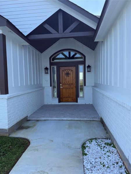 Front entry way