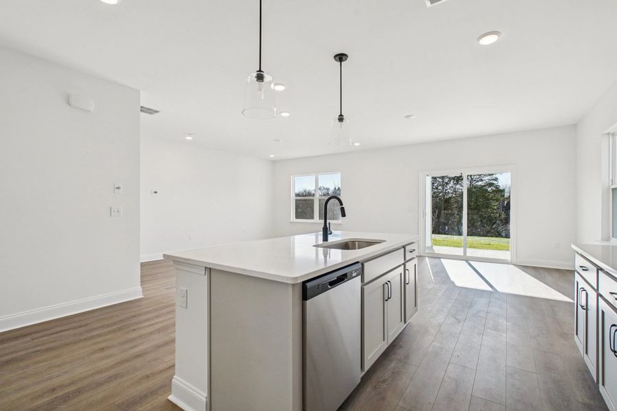 Furnished interior view inside a new home in Ascent at Arbor Ridge, La Vergne (Image 7). Furnished interior view inside a new home in Ascent at Arbor Ridge, La Vergne (Image 7).