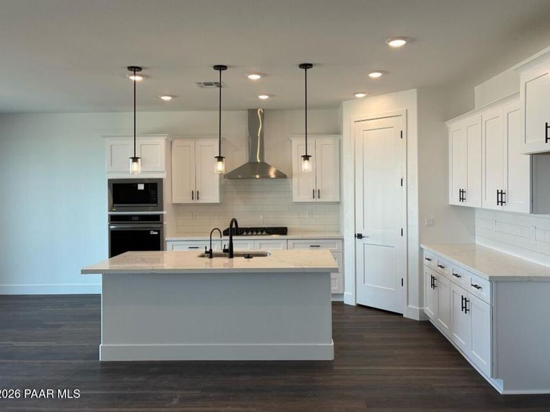 Furnished interior view inside a new home in South Ranch Western Collection, Prescott (Image 3).