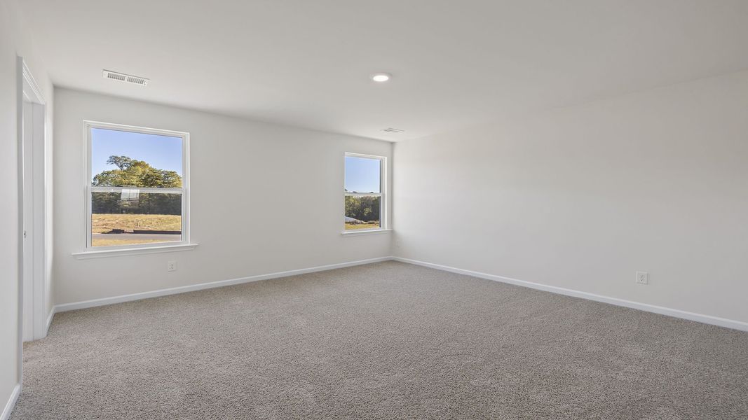 Spacious, unfurnished interior of a new home in Durbin Meadows Traditions, Fountain Inn (Image 24). Spacious, unfurnished interior of a new home in Durbin Meadows Traditions, Fountain Inn (Image 24).