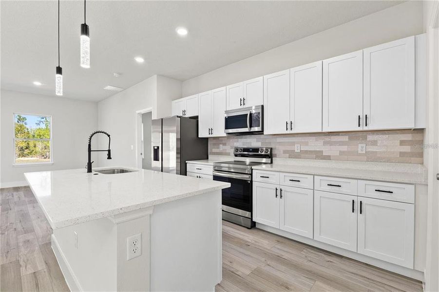 Furnished interior view inside a new home in , Ocala (Image 6).