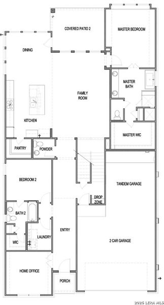 2D floor plan layout of this home in Foxbrook, Cibolo, TX (Image 3). 2D floor plan layout of this home in Foxbrook, Cibolo, TX (Image 3).