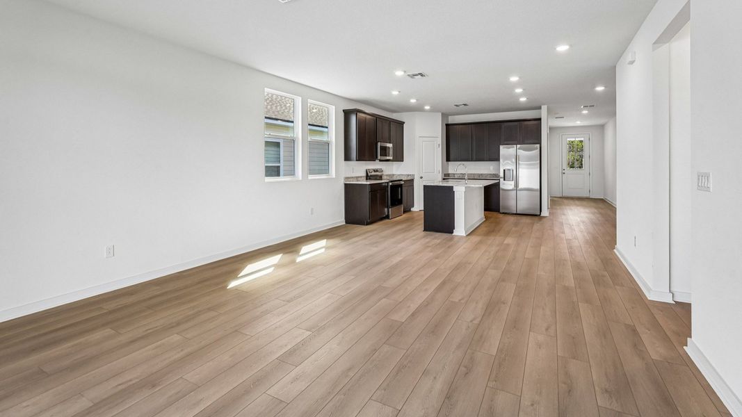 Fleetwood Floor Plan Interior Living Space by DRB Homes in Panther Creek in Jacksonville, FL