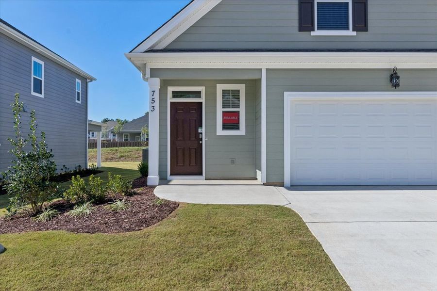 Exterior details and patio area of a home in Tillery Park, Grovetown (Image 3). Exterior details and patio area of a home in Tillery Park, Grovetown (Image 3).