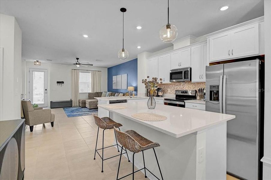 Furnished interior view inside a new home in , Sarasota (Image 7).