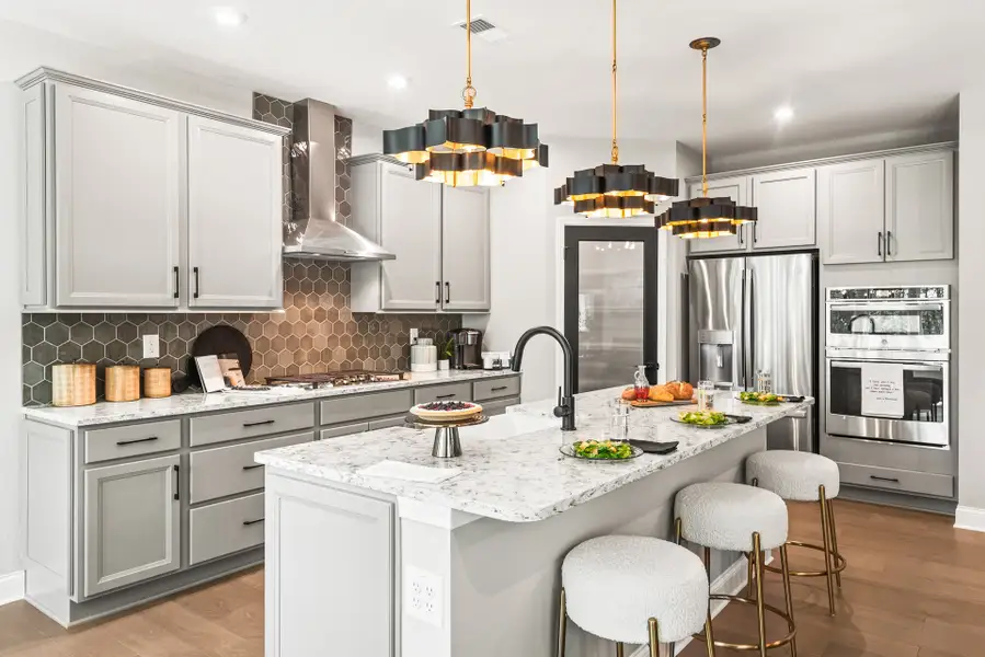 Representative furnished interior of a home built from the Maxwell by Fischer Homes in Easton Park, Dallas (Image 18).