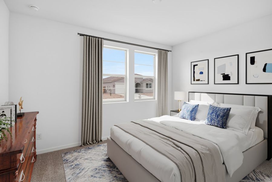 Furnished interior view inside a new home in Montana Vista - Summit: Summit, Buckeye (Image 14).