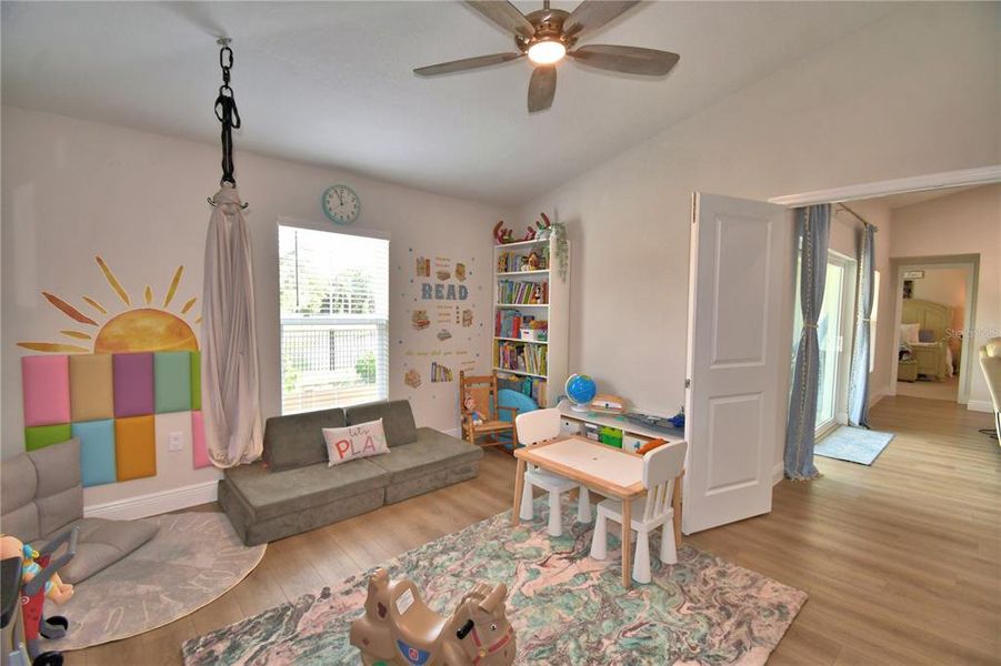 Furnished interior view inside a new home in Harmony at Lake Eloise, Winter Haven (Image 43).