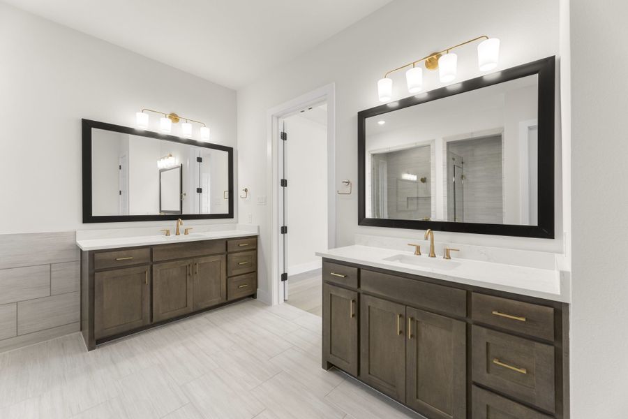 Furnished interior view inside a new home in StarView, Prosper (Image 13).