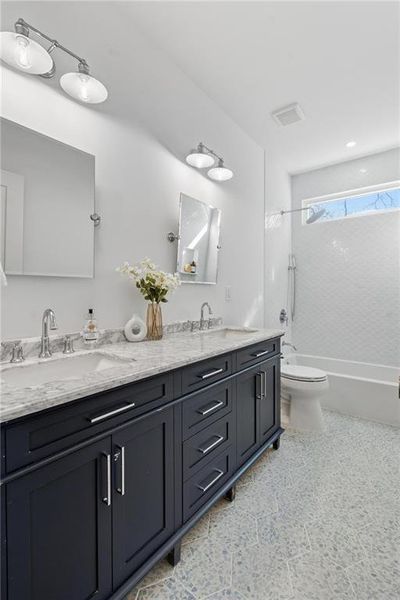 Furnished interior view inside a new home in , Atlanta (Image 6).