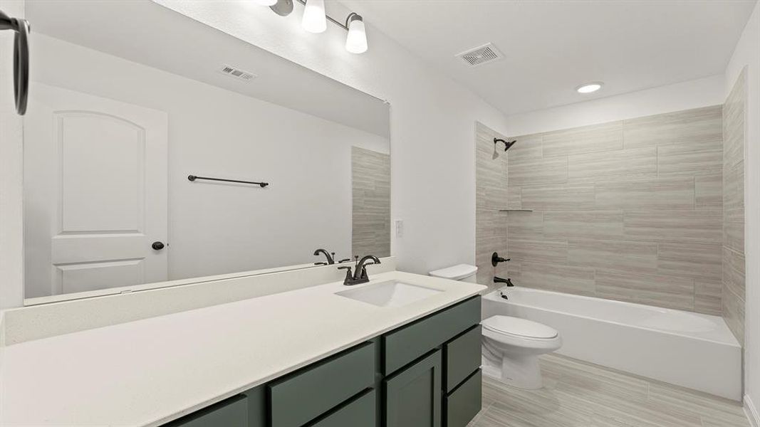 Furnished interior view inside a new home in Waterscape 40s, Royse City (Image 7). Furnished interior view inside a new home in Waterscape 40s, Royse City (Image 7).