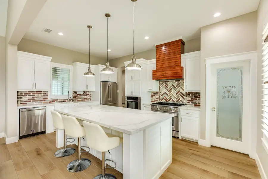 Furnished interior view inside a new home in , Angleton (Image 10).
