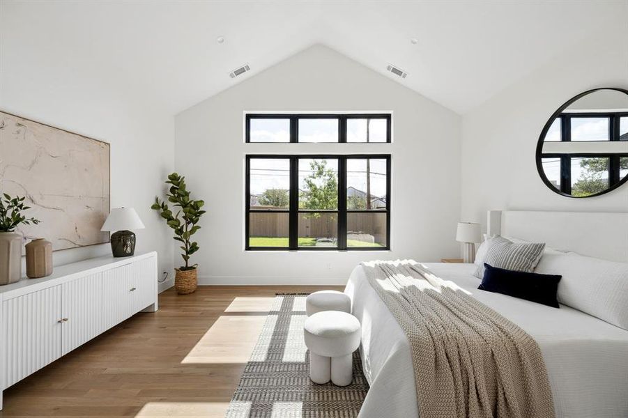 Furnished interior view inside a new home in , Dallas (Image 18). Furnished interior view inside a new home in , Dallas (Image 18).