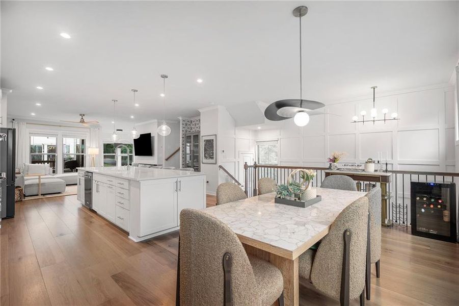 Furnished interior view inside a new home in Parkside at Mason Mill, Decatur (Image 33).