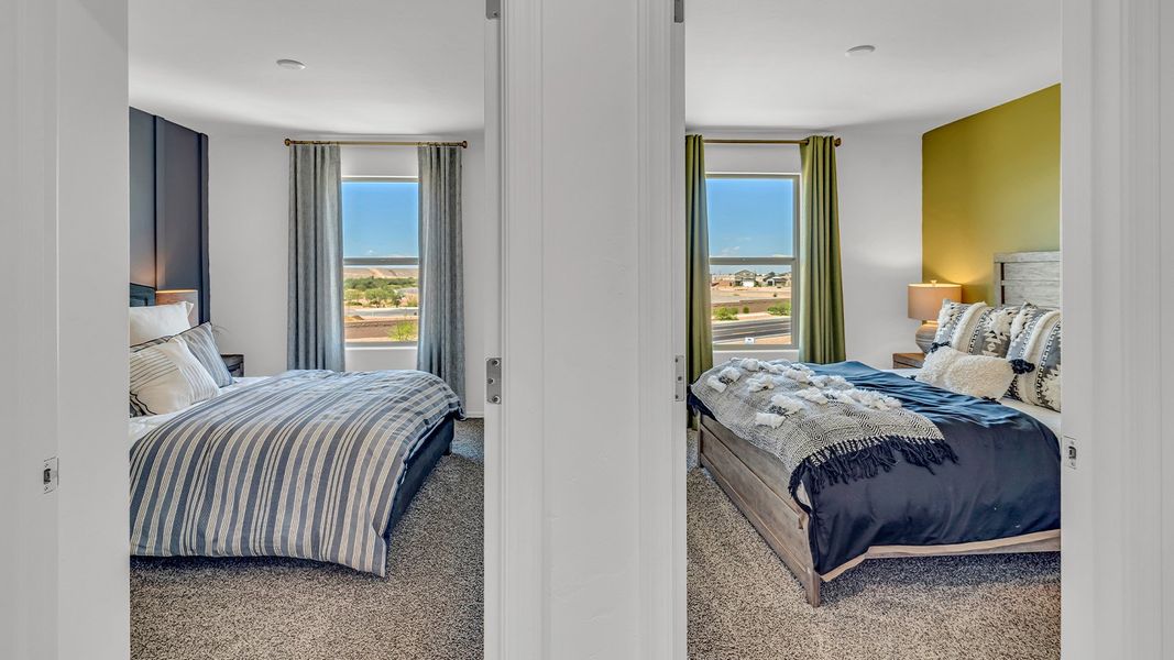 Furnished interior view inside a new home in Blackhawk, Tucson (Image 43).