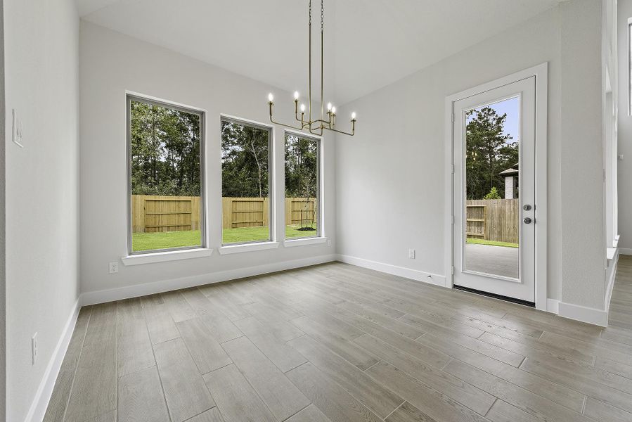 Spacious, unfurnished interior of a new home in ARTAVIA®, Conroe (Image 17).