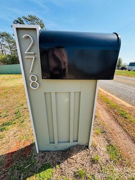 Exterior details and patio area of a home in , Ellenboro (Image 33).