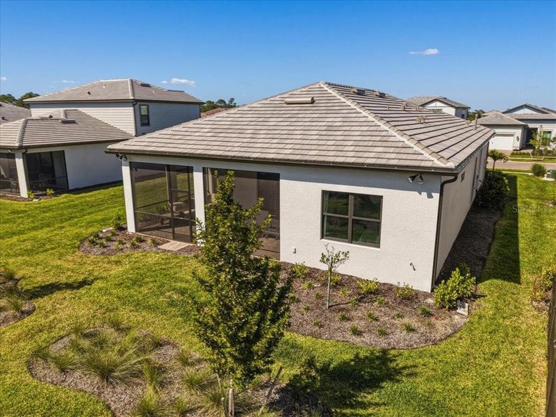 Exterior details and patio area of a home in Talon Preserve on Palmer Ranch, Nokomis (Image 37).