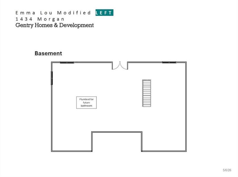 2D floor plan layout of this home in , Bremen, GA (Image 4).
