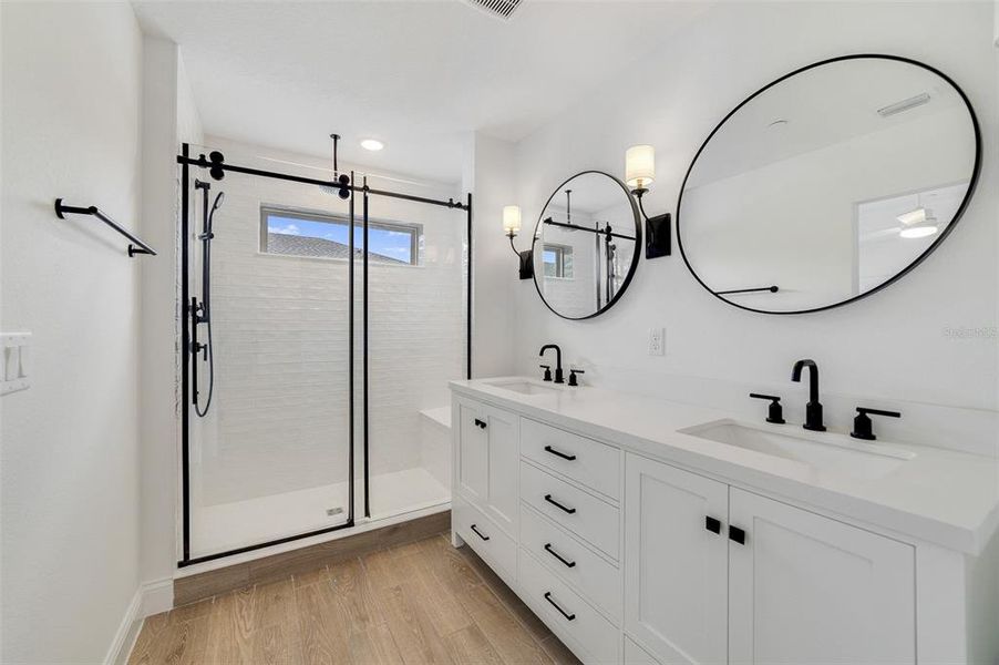 Furnished interior view inside a new home in Vdara, Orlando (Image 6).
