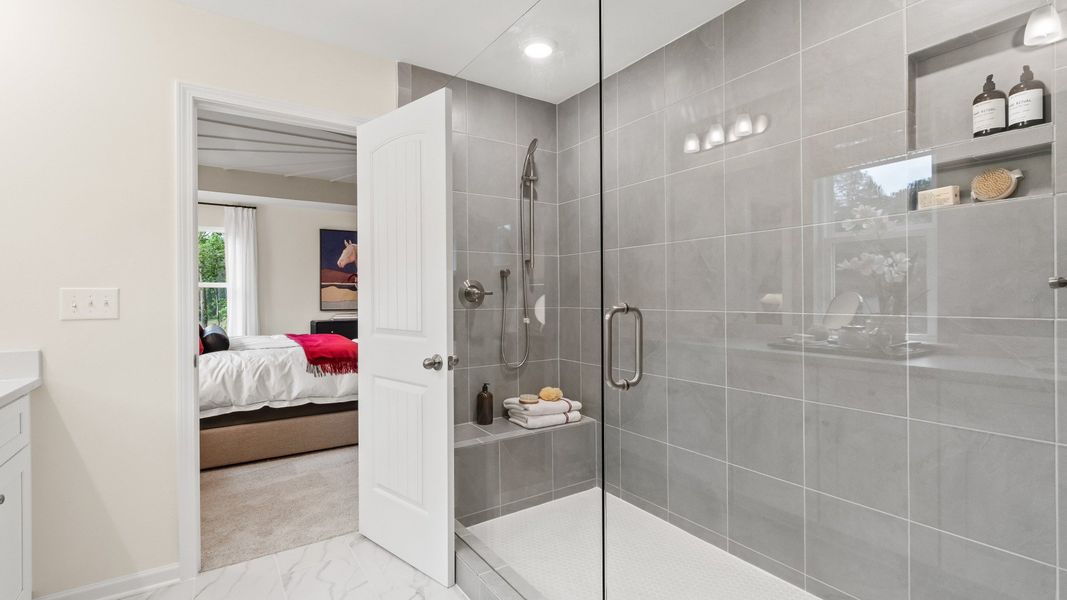 Representative furnished interior of a home built from the Wynwood by DRB Homes in Everson Pointe, Snellville (Image 33).