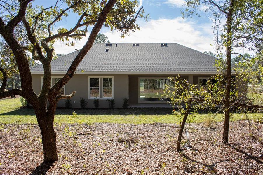 Exterior details and patio area of a home in Pine Ridge Estates, Beverly Hills (Image 28). Exterior details and patio area of a home in Pine Ridge Estates, Beverly Hills (Image 28).