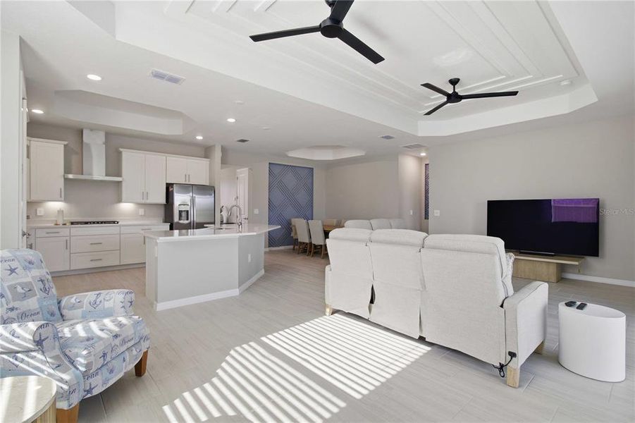 Furnished interior view inside a new home in Calusa Country Club, Lakewood Ranch (Image 15).