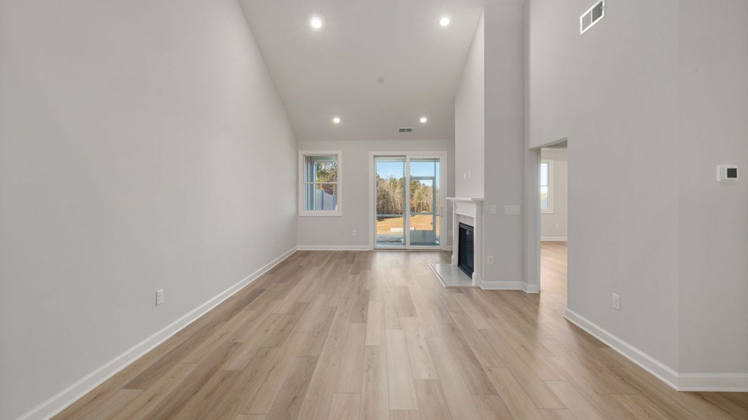 Spacious, unfurnished interior of a new home in The Courtyards at Oak Grove, Durham (Image 13).
