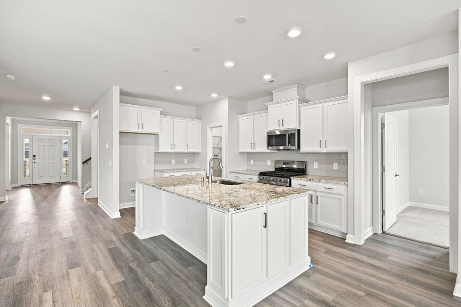 Furnished interior view inside a new home in Terrapin, Leland (Image 8).