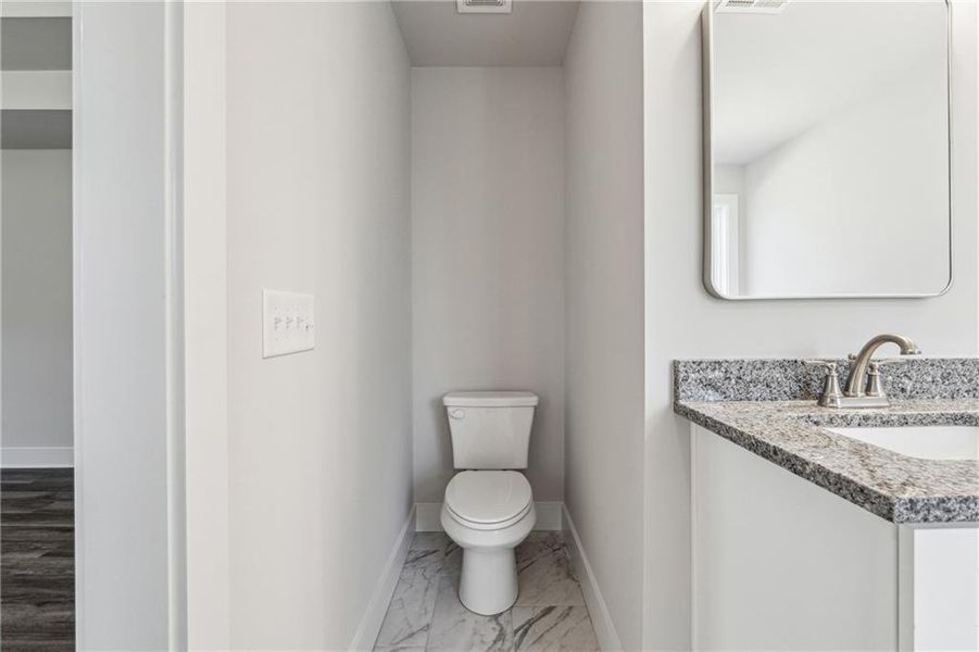 Furnished interior view inside a new home in , Talking Rock (Image 14).